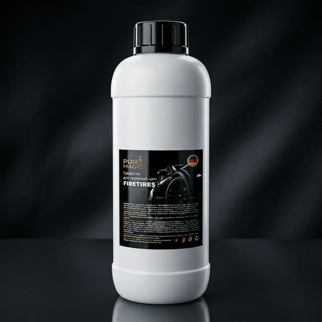FIRETIRES 1л чернение шин на основе силикона