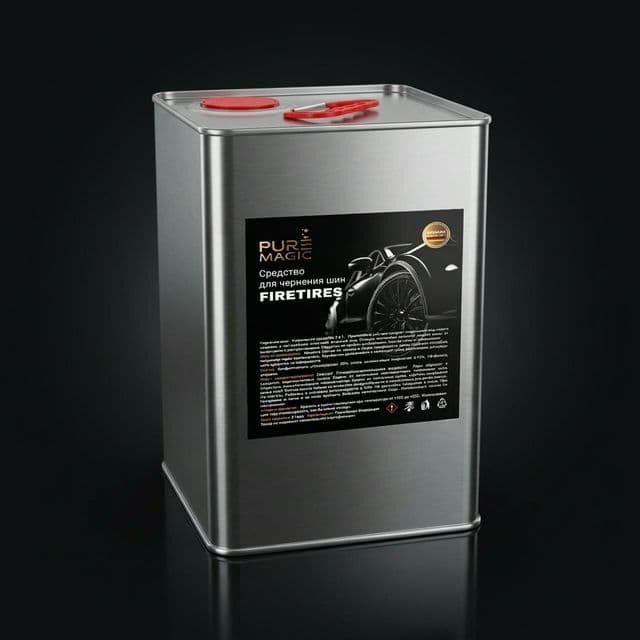 FIRETIRES 5л чернение шин на основе силикона