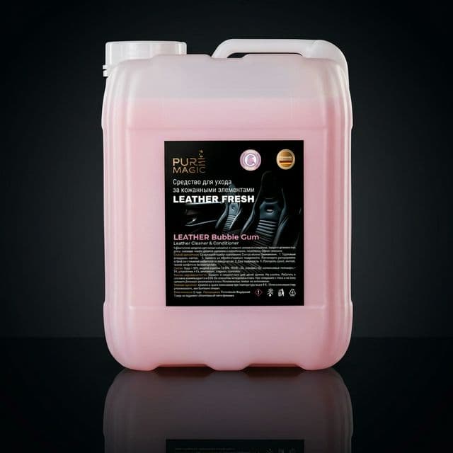 LEATHER FRESH 5л Бабл Гам кондиционер-очиститель кожи