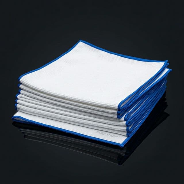 Микрофибра для стекла 30х30 плотность 200гр/м² голубая (5шт)