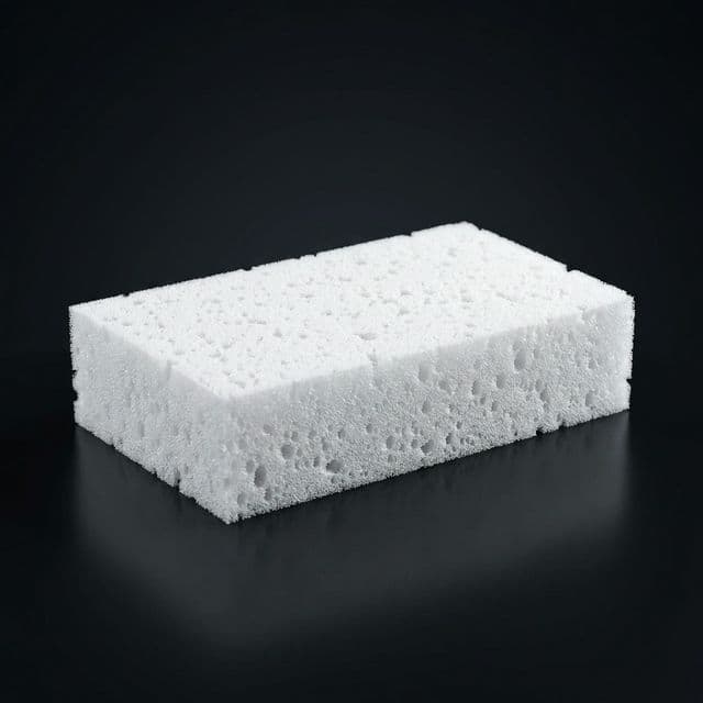Жёлтая пористая губка