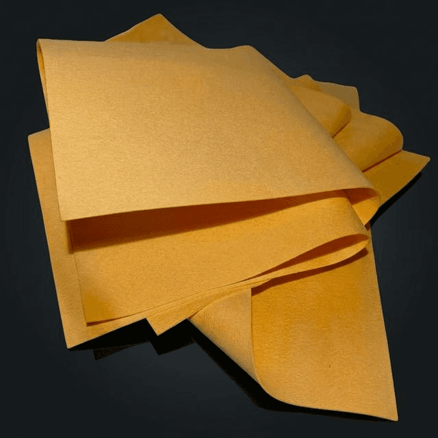 Carolina 50х50 жёлтая замша искусственная для сушки